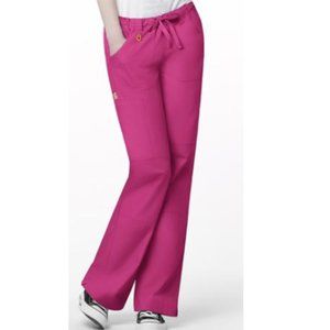 WonderWink Origins Scrub Pants MDT Hot Pink